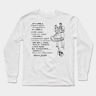 Dance Again BLK Long Sleeve T-Shirt